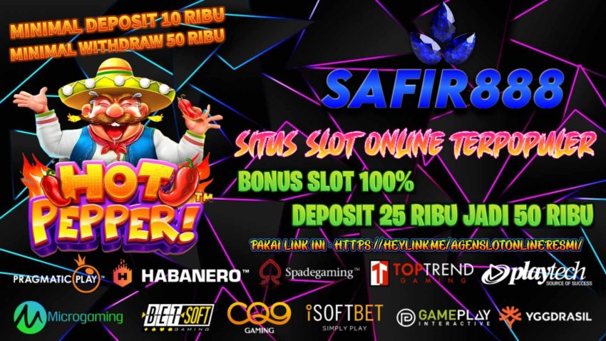 SAFIR888 - Situs Slot Online Terpopuler